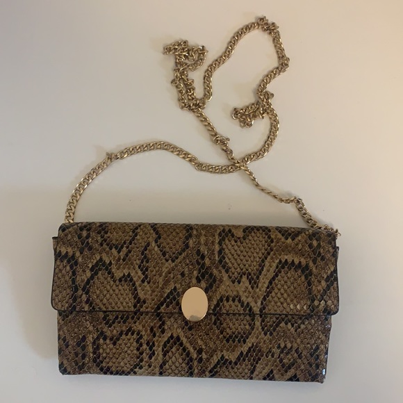 Crocodile print clutch - Picture 2 of 9
